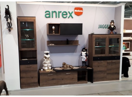 Джаггер, Шкаф с витриной 2V2D1S