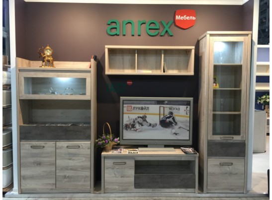 Джаз, Шкаф с витриной 1V2D1S