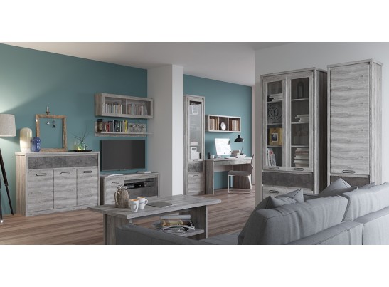 Джаз, Шкаф с витриной 2V2D1S