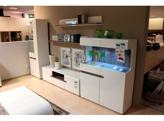 Шкаф с витриной 3D-1S/TYP 33 Линате