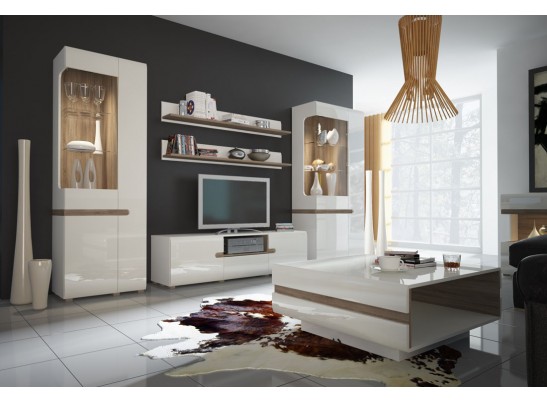 Шкаф с витриной 3D/TYP 01 Линате