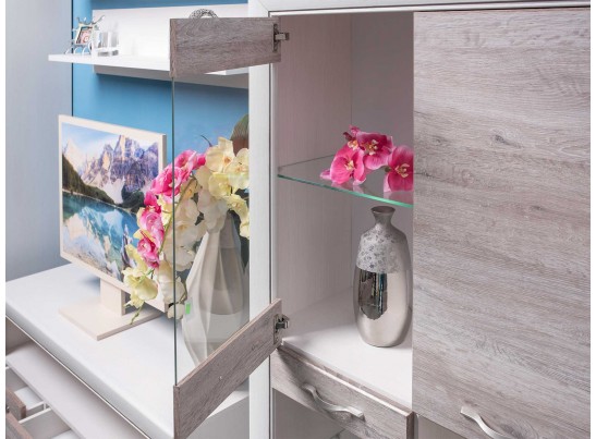 Оливия, Шкаф-витрина 2V2D