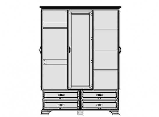 Шкаф 3D4S Тиффани