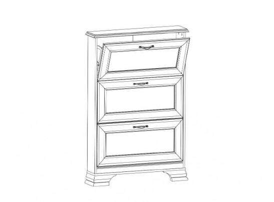 Тумба для обуви 3D Тиффани