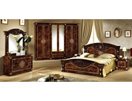 Спальня "Рома" (с 6-и дверным шкафом) орех