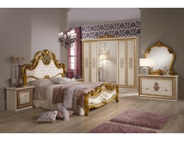 Спальня "Анита" c 6-ти дверным шкафом (беж)