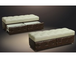 Банкетка 2 ящика Благо Б-3.7432