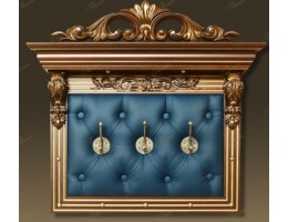 Вешалка маленькая Б12.11 Благо, орех/синий