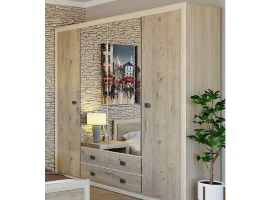 Шкаф четырехдверный SZF4D2S КОЕН