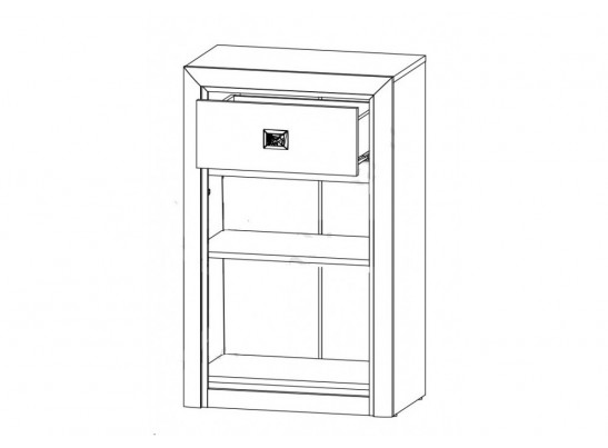 Тумба высокая КОМ1D1S КОЕН