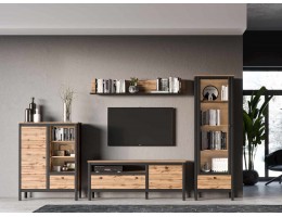 Модульная гостиная "LOFT", дуб вотан