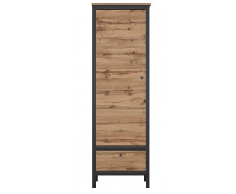 Шкаф с полкой REG1D1S "LOFT", дуб вотан