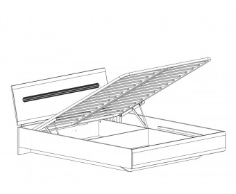 Кровать с подъёмным механизмом S205-LOZ 160 AZTECA