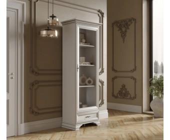 Витрина Кентаки белый REG1W1S