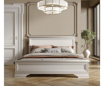 Кровать Кентаки белый LOZ160x200
