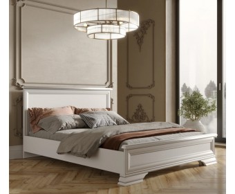 Кровать Кентаки белый LOZ160x200