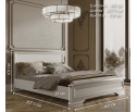 Кровать Кентаки белый LOZ160x200