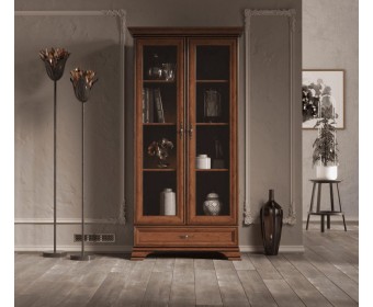 Витрина Кентаки каштан REG2W1S