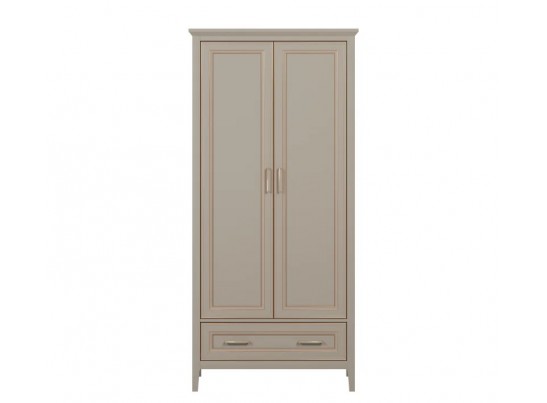 Шкаф Классик глиняный серый SZF2D1S/95