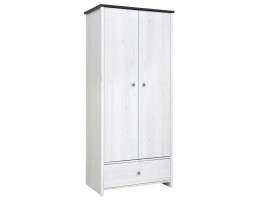 Шкаф платяной Порто SZF2D1S 