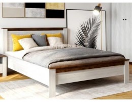 Кровать 160х200 Даллас, дуб винтерберг/таксония