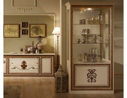 Витрина 2-х дверная "Анита" (беж)