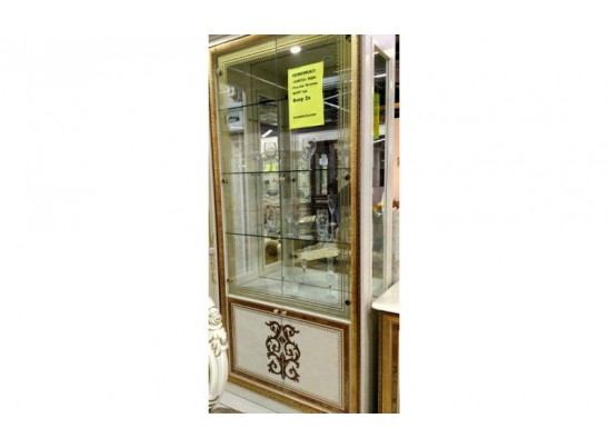 Витрина 2-х дверная "Анита" (беж)