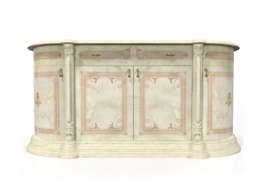 Модульная гостиная "Роза" (комплект мебели) (могано)