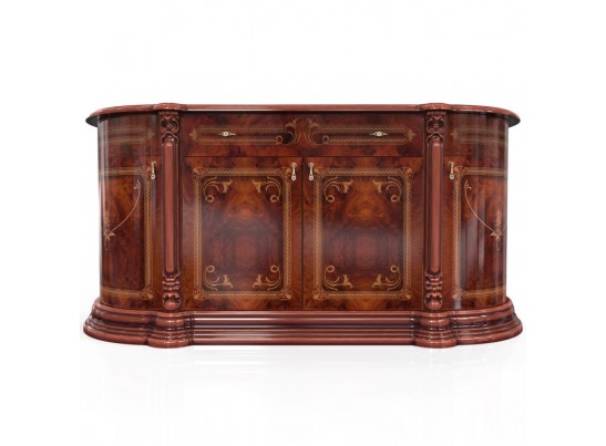 Модульная гостиная "Роза" (комплект мебели) (могано)