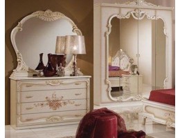 Комод с зеркалом "Диана" (беж.)