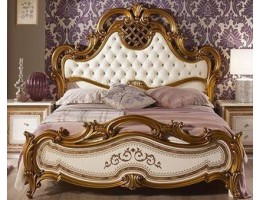 Кровать 2-х спальная "Анита" (беж.)