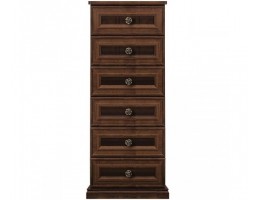 Комод высокий с 6-ю ящиками "Афина" караваджо
