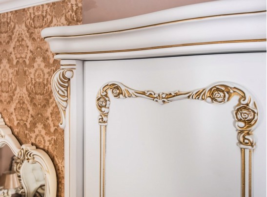 Спальный гарнитур Анна Мария, белый матовый