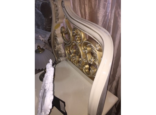 Спальня Джоконда с 4х дверным шкафом (крем глянец)