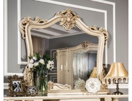 Зеркало для туалетного стола Джоконда, крем глянец 