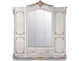 Шкаф 5-створчатый Флоренция, белый