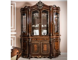 Сервант Джоконда 1,9, корень дуба глянец