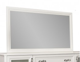 Зеркало для гостиной Мишель, белое