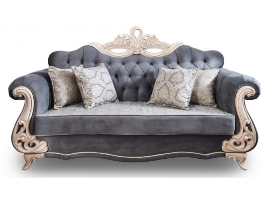 Комплект мягкой мебели Афина, серый