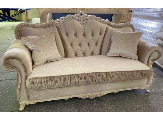 Диван раскладной Патрисия, серый глянец