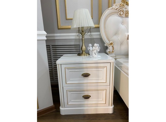 Спальня Натали с 6-створчатым шкафом, белая