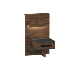 Тумба прикроватная со светильником Глазго