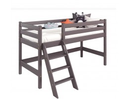 Низкая кровать Соня Вариант 12 (с наклонной лестницей)