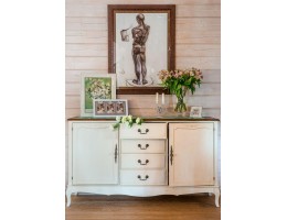 Комод ST9351 (белая карамель)