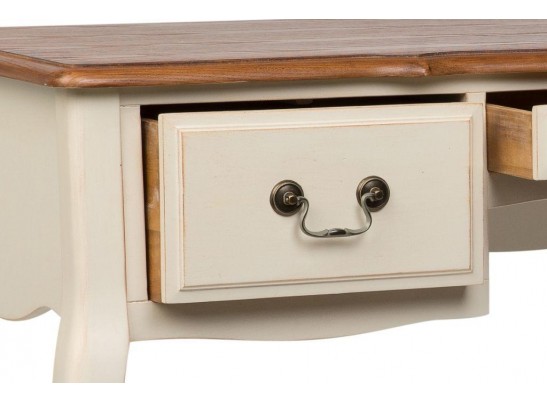 Рабочий стол GS13-BW/ ST9347L (белая карамель)