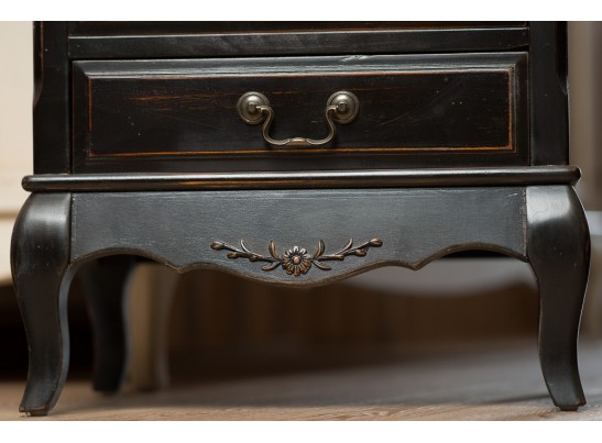 Комод высокий ST9114N (черный сапфир)