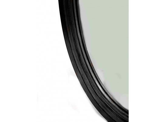 Зеркало овальное ST9133N (черный сапфир)