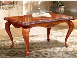 Стол журнальный с декором Грация ММ-184-04