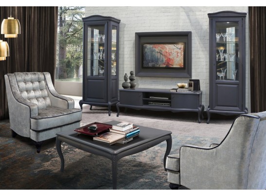 Стол журнальный круглый Мокко ММ-306-04/01