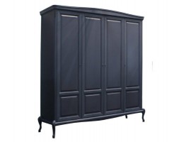 Шкаф для одежды Мокко в двух цветах четырехдверный ММ-316-01/04Б